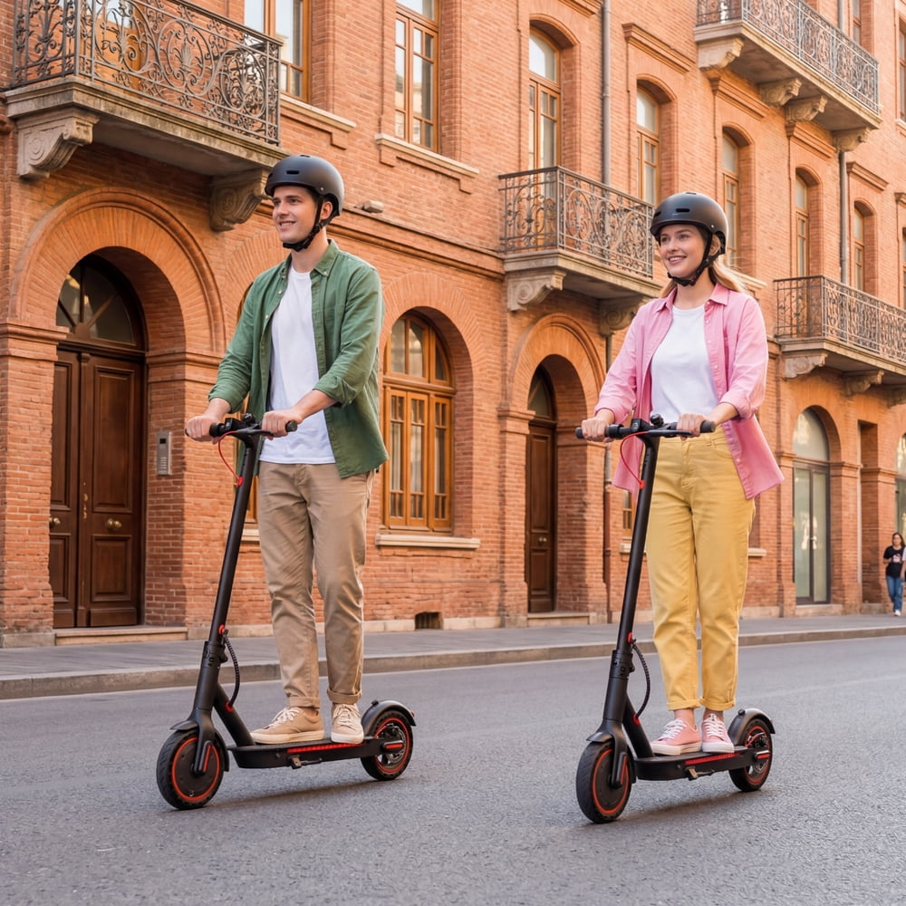 OSBOO A11T Foldable Electric Scooter for Adults with 350W Motor, 19 mph Top Speed and 8.5" Tires