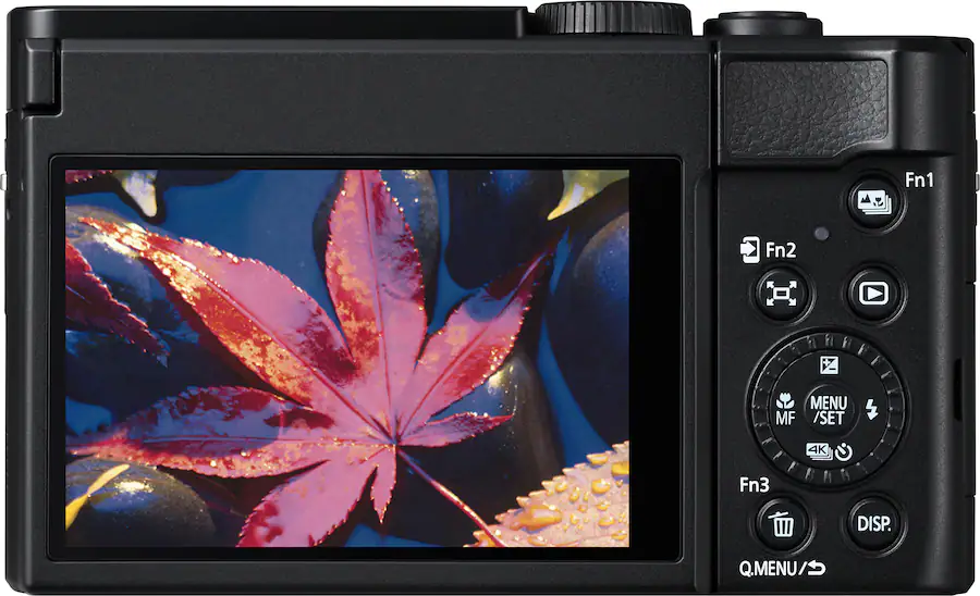 Panasonic - LUMIX ZS99 Point and Shoot Camera, Compact Camera for Travel with 30x Zoom with 24-720mm Zoom Lens, and 4K Video/Photo - Black - Refurbished Excellent