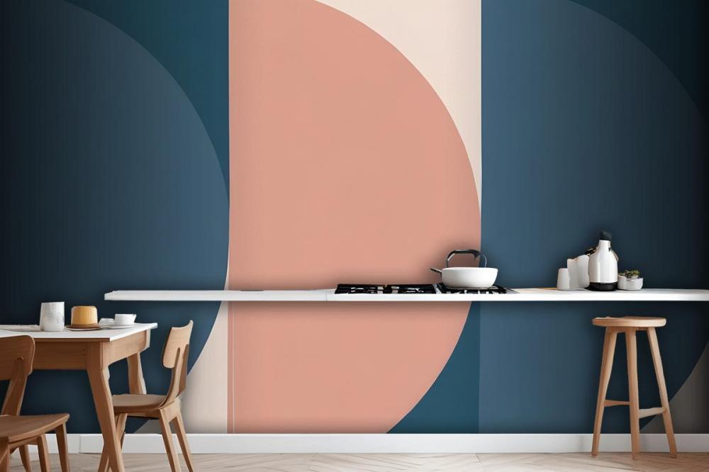 Jacobsen Retro Geometric Wallpaper Mural