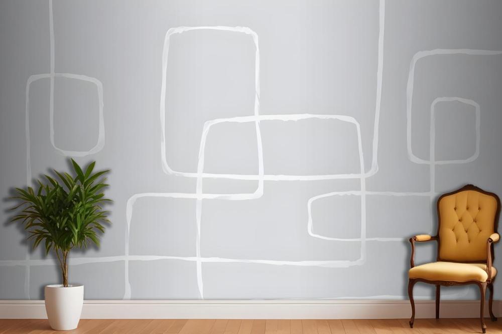 Modern Pastel Abstract Art Wallpaper Mural