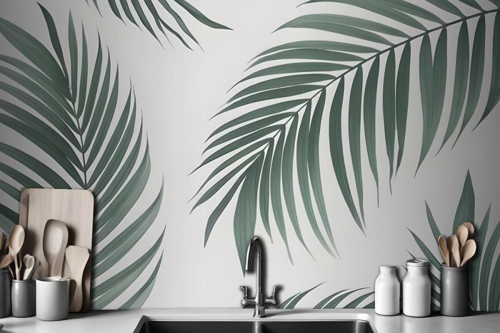 Tropical Palm Wallpaper Mural