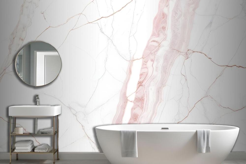 Bronze Textured Marble Wallpaper Mural