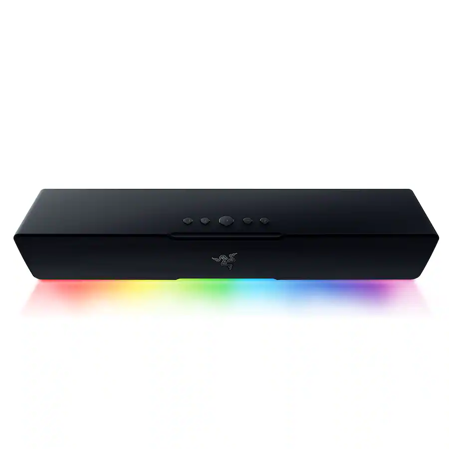 Razer - Leviathan V2 X 2.0 Bluetooth Gaming Speaker with RGB Lighting (1-Piece) - Black