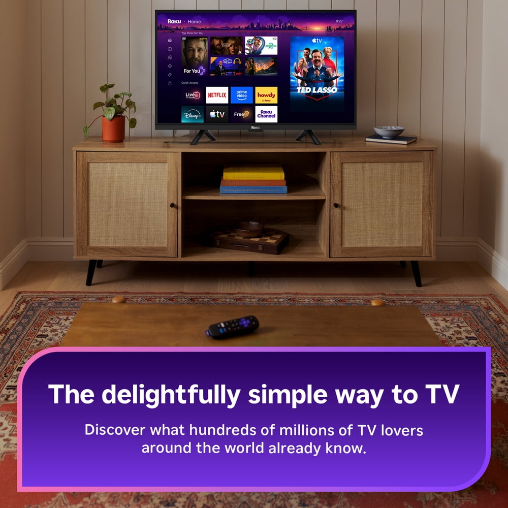 Roku 4K Streaming Stick with Long-Range Wi-Fi, Dolby Vision, HDR10+ and Voice Remote