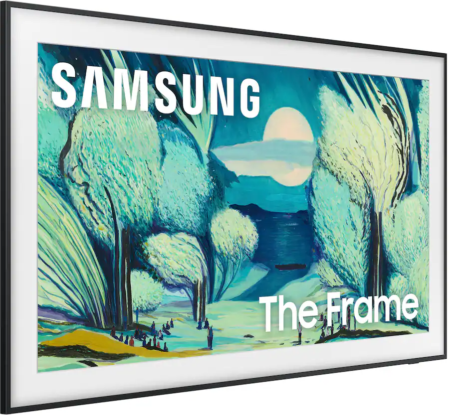 Samsung - 55” Class LS03FA The Frame Series QLED 4K UHD Art Mode SamsungVision AI Smart TV w/ Wall Mount (2025)