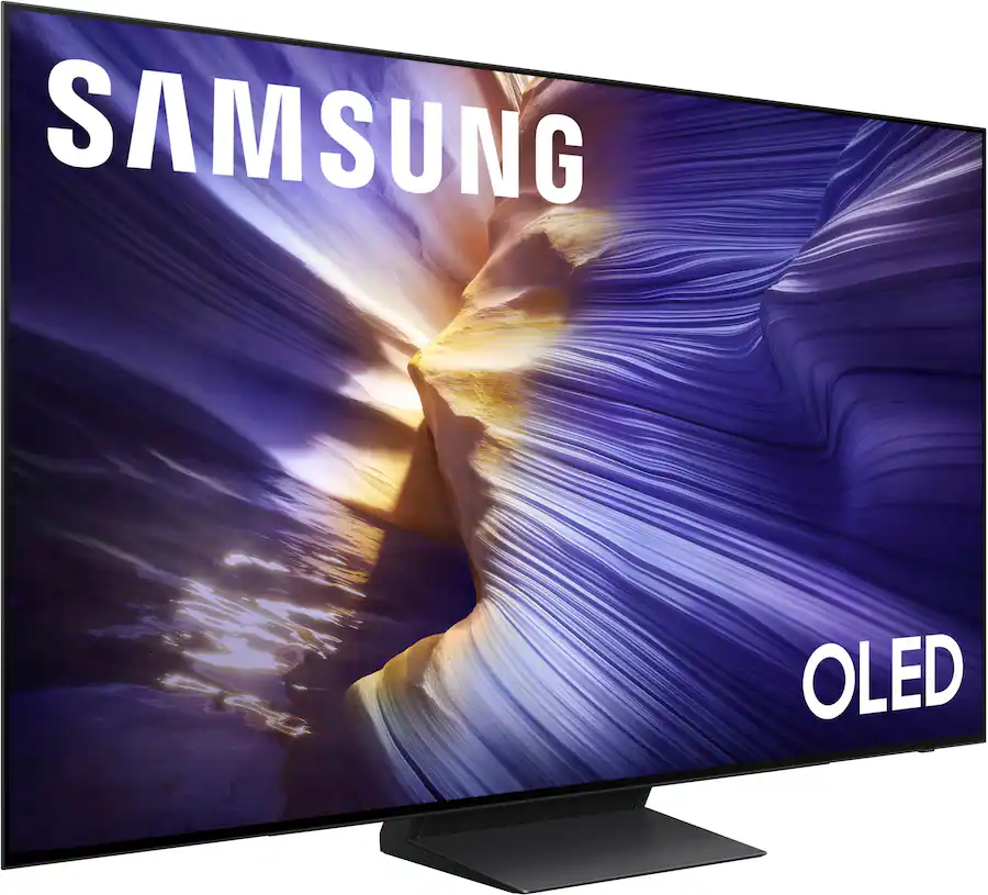 Samsung - 65” Class S90F Series OLED 4K UHD SamsungVision AI Smart Tizen TV (2025) - Refurbished Excellent