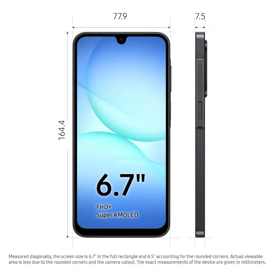 Samsung Galaxy A17 5G 128GB (Unlocked) Black