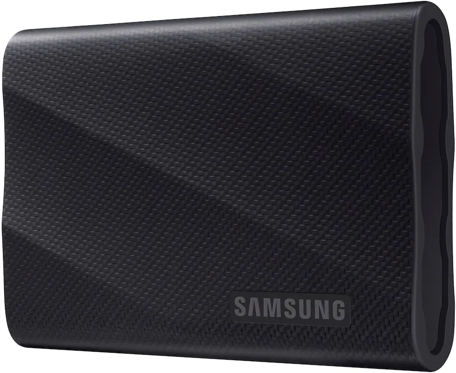 Samsung T9 Portable SSD 1TB, Up to 2,000MB/s , USB 3.2 Gen2 - Black - Refurbished Excellent