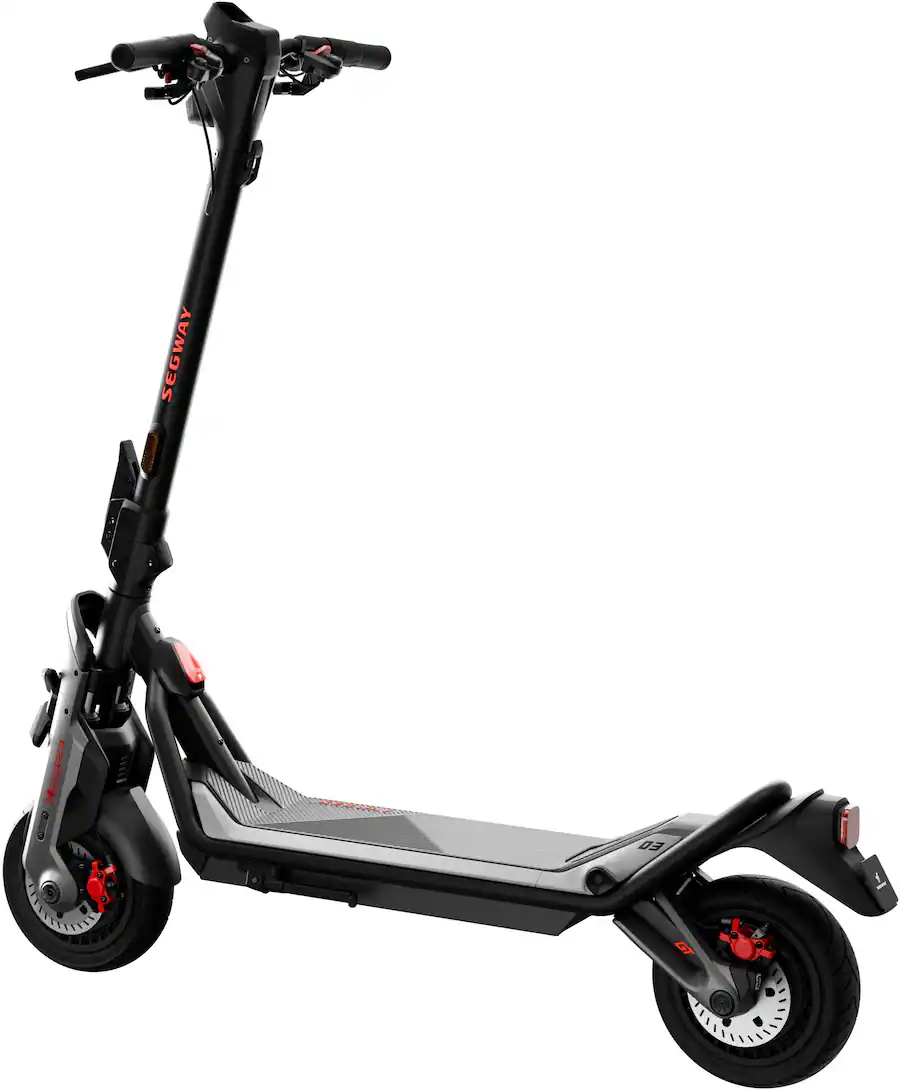 Segway - GT3 Super Electric Scooter - High Performance Commuter, 45.6 Mile Range, 31 MPH Max Speed & Dual Hydraulic Brakes - Black