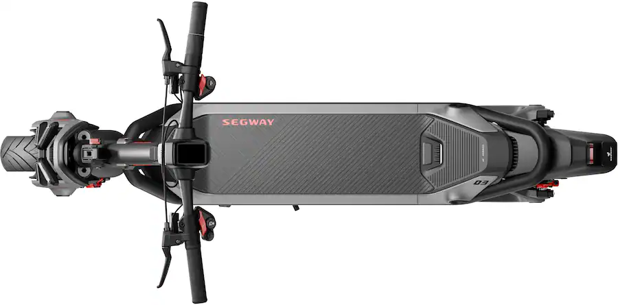 Segway - GT3 Super Electric Scooter - High Performance Commuter, 45.6 Mile Range, 31 MPH Max Speed & Dual Hydraulic Brakes - Black