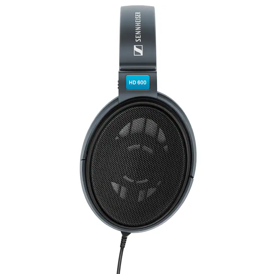 Sennheiser - HD 600 - Hi-Res Audiophile Open Back Headphone - Pioneered with Controlled Airflow and Optimised Transducer - Black