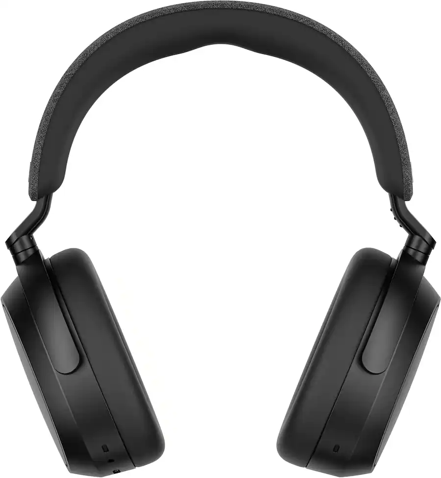 Sennheiser - MOMEMTUM 4 Wireless Adaptive Noise-Canceling Over-The-Ear Headphones - Black