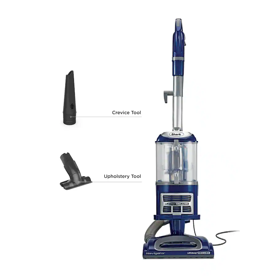 Shark Navigator Lift-Away Deluxe Upright Vacuum with Anti-Allergen Complete Seal Blue