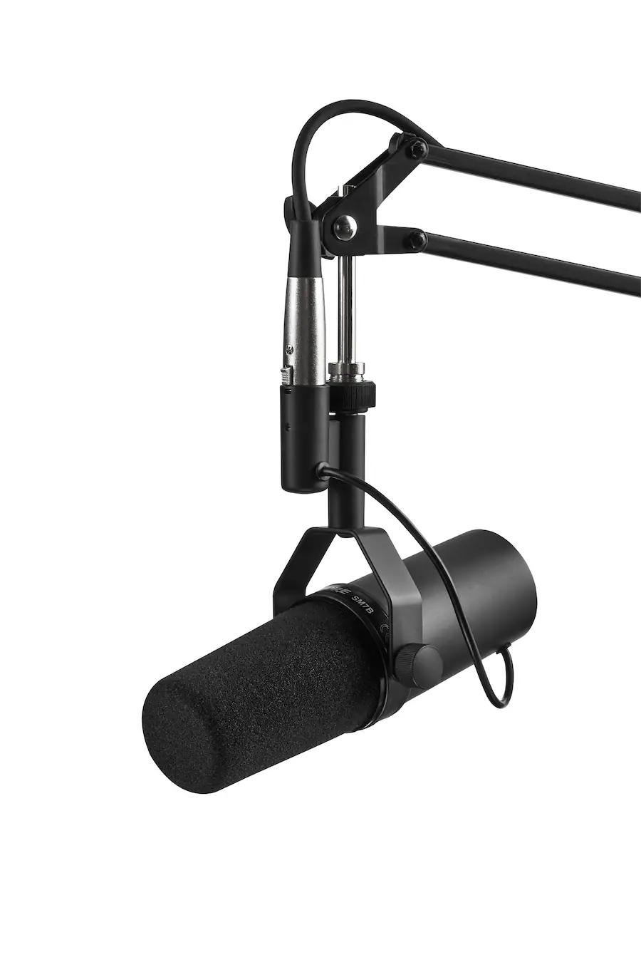 Shure - SM7B Podcast Microphone – XLR Outputs for Podcasting, Live Streaming, Music Recording & Youtube Content