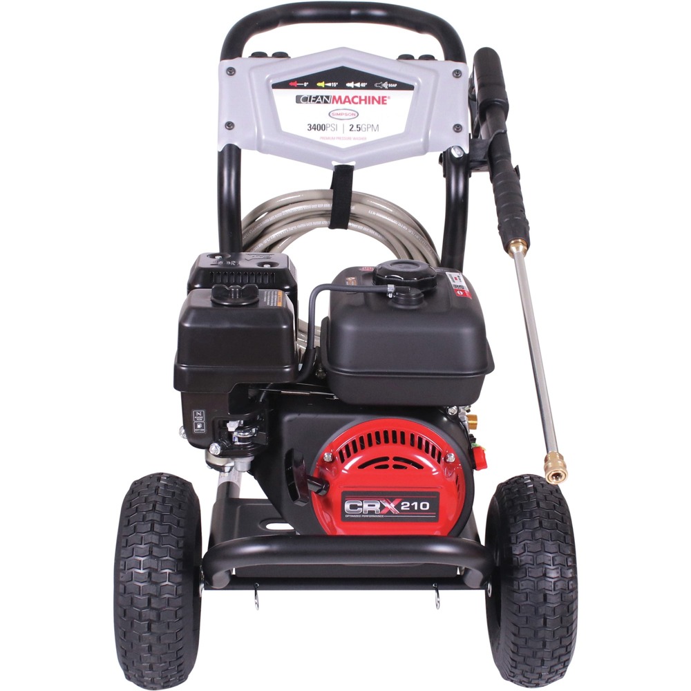 Simpson Clean Machine 3400 PSI at 2.5 GPM SIMPSON Cold Water Residential Gas Pressure Washer - 61083