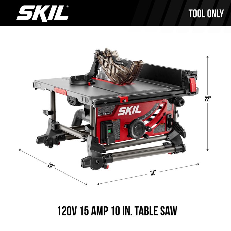 SKIL 15 amps Corded 10 in. Table Saw Tool Only - TS6307-00