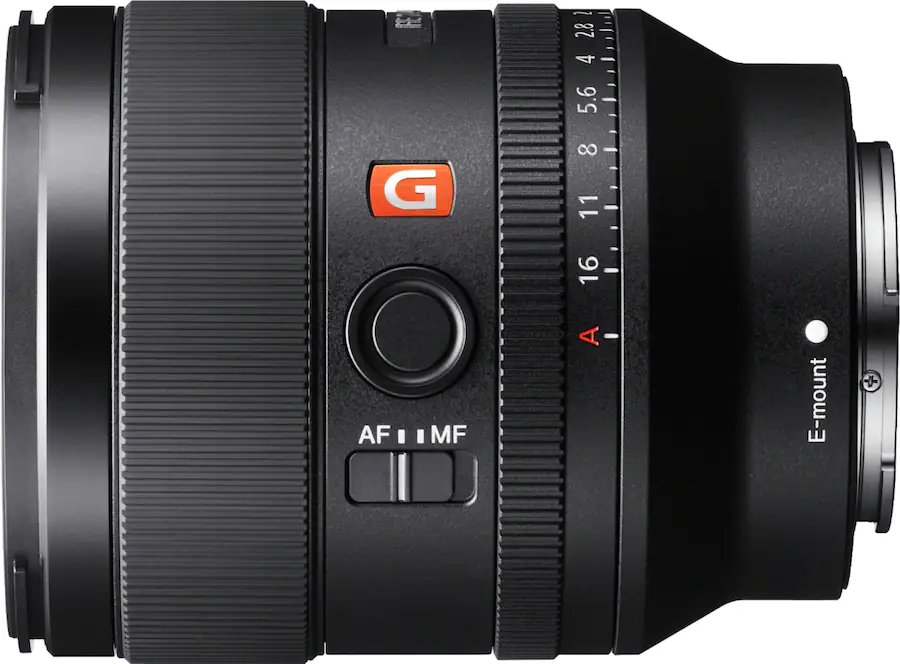 Sony - Alpha FE 35mm F1.4 GM Full Frame Large Aperture Wide Angle G Master E mount Lens - Black - Refurbished Excellent