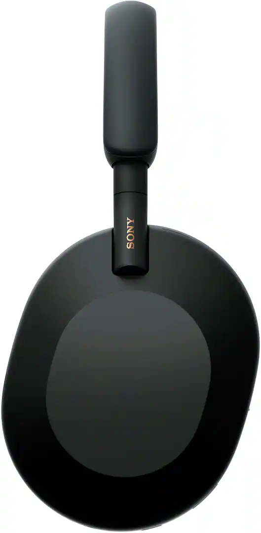 Sony - WH-1000XM5 Wireless Noise Cancelling Over-the-Ear Headphones - Black