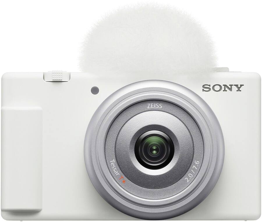 Sony - ZV-1F Vlog Camera for Content Creators and Vloggers - White - Refurbished Excellent