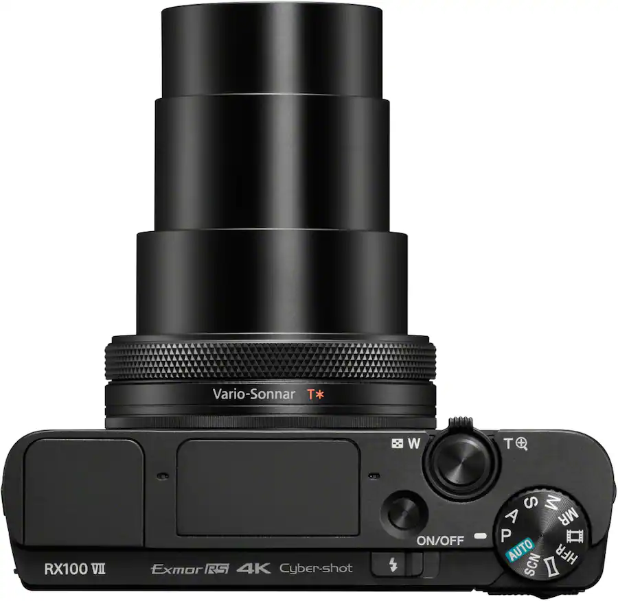 Sony Cyber-shot RX100 VII 20.1-Megapixel Digital Camera - Black