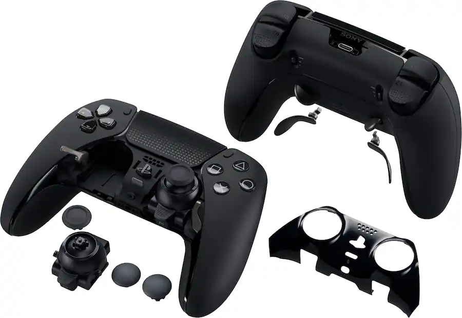 Sony Interactive Entertainment - DualSense Edge Wireless Controller for PS5, PC, Mac & Mobile - Midnight Black