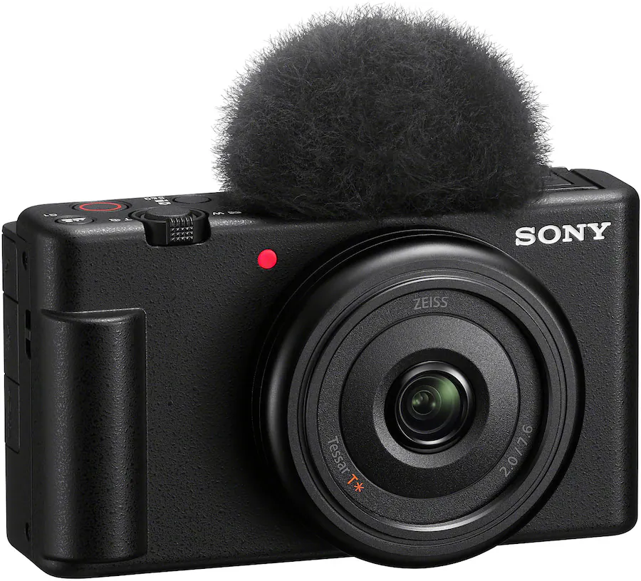 Sony ZV-1F Compact Digital Camera Black