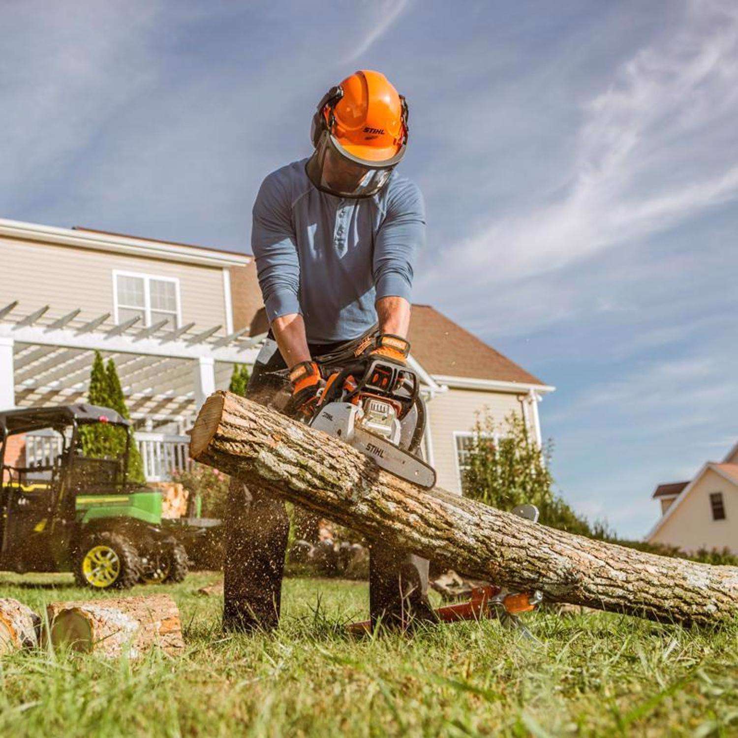 STIHL MS 180 C-BE 16 in. 31.8 cc Gas Chainsaw