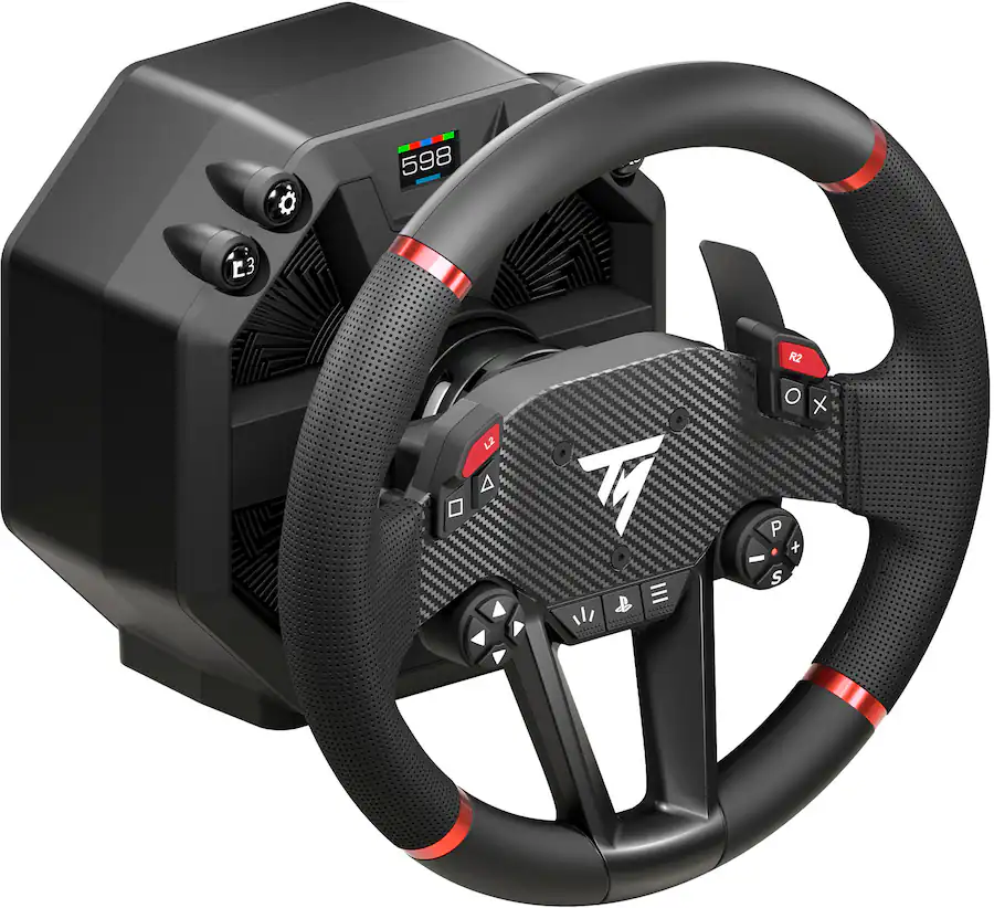 Thrustmaster - T598 Racing Wheel & Pedals – 5Nm Direct Drive Force Feedback Sim Racing Wheel for PS5, PS4, Windows - Black - Refurbished Excellent