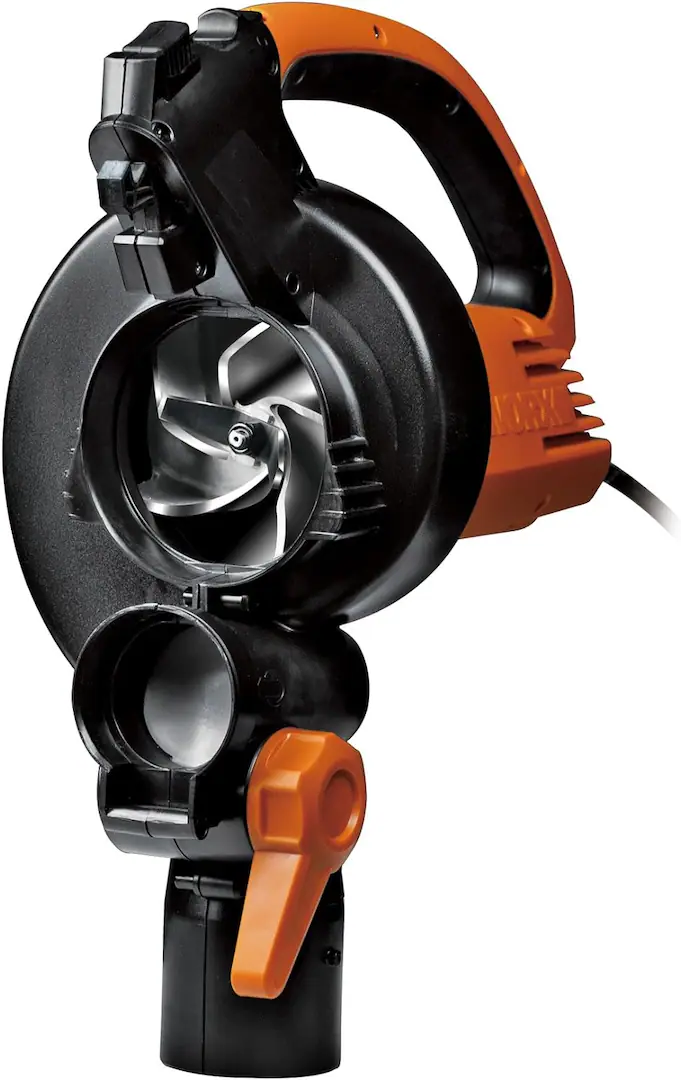 WORX WG509 12 Amp TRIVAC 350CFM Corded Blower and Vaccum or Mulcher Black