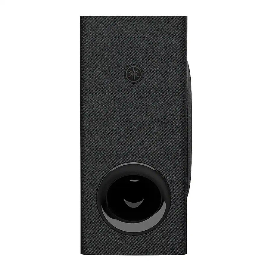 Yamaha - 2.1-Channel Indoor Compact Bluetooth Sound Bar with Wireless Subwoofer - Black