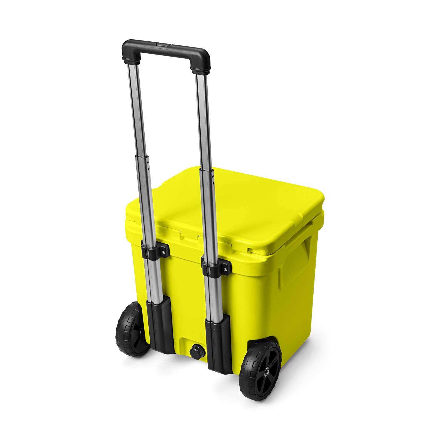 YETI Roadie 48 Firefly Yellow 76 Roller Cooler
