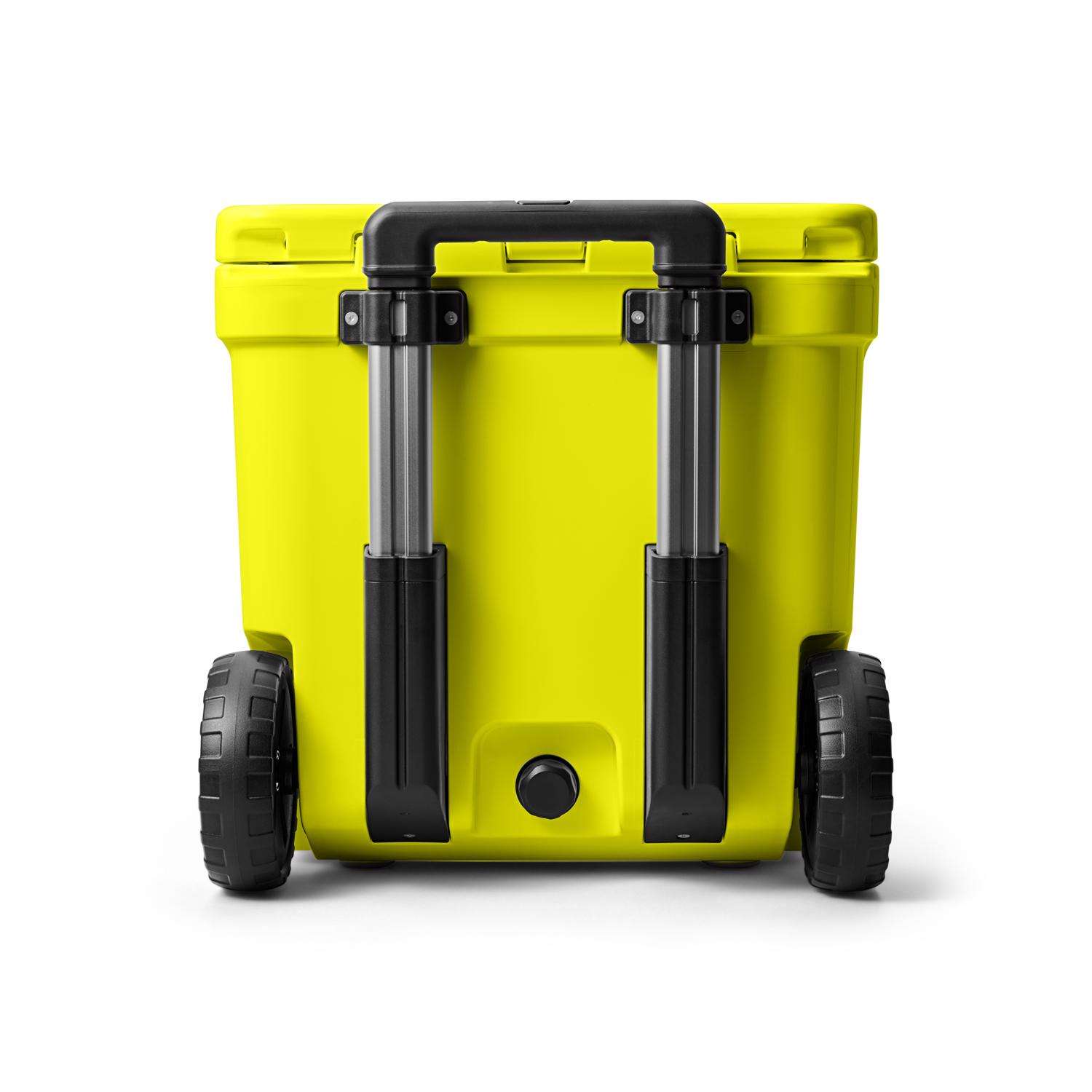 YETI Roadie 48 Firefly Yellow 76 Roller Cooler