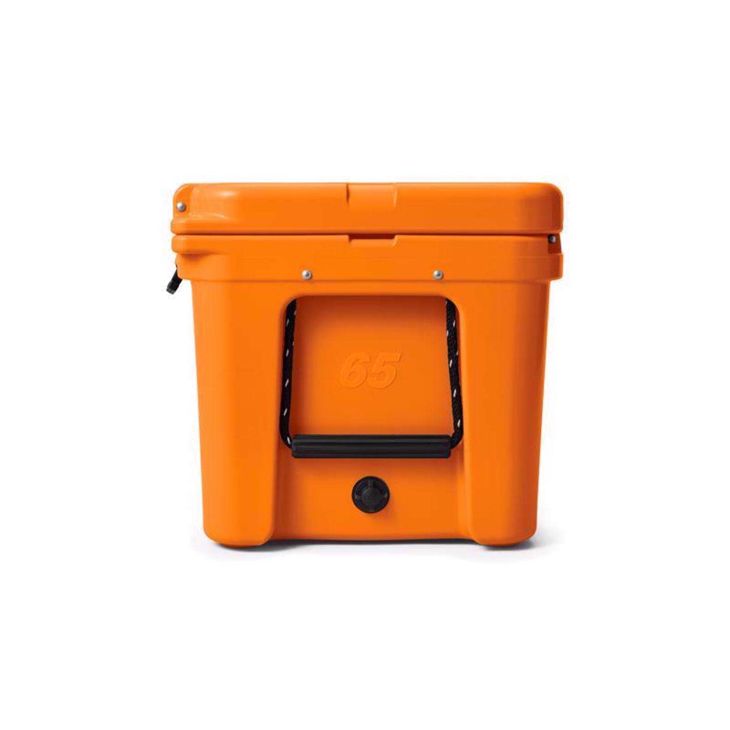 YETI Tundra 65 King Crab Orange 48 qt Hard Cooler
