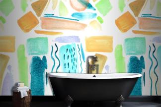 peel and stick wallpaper