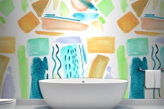 peel and stick wallpaper